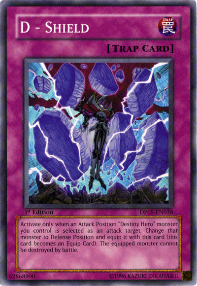 D - Shield [DP05-EN026] Common | Jomio and Rueliete's Cards and Comics
