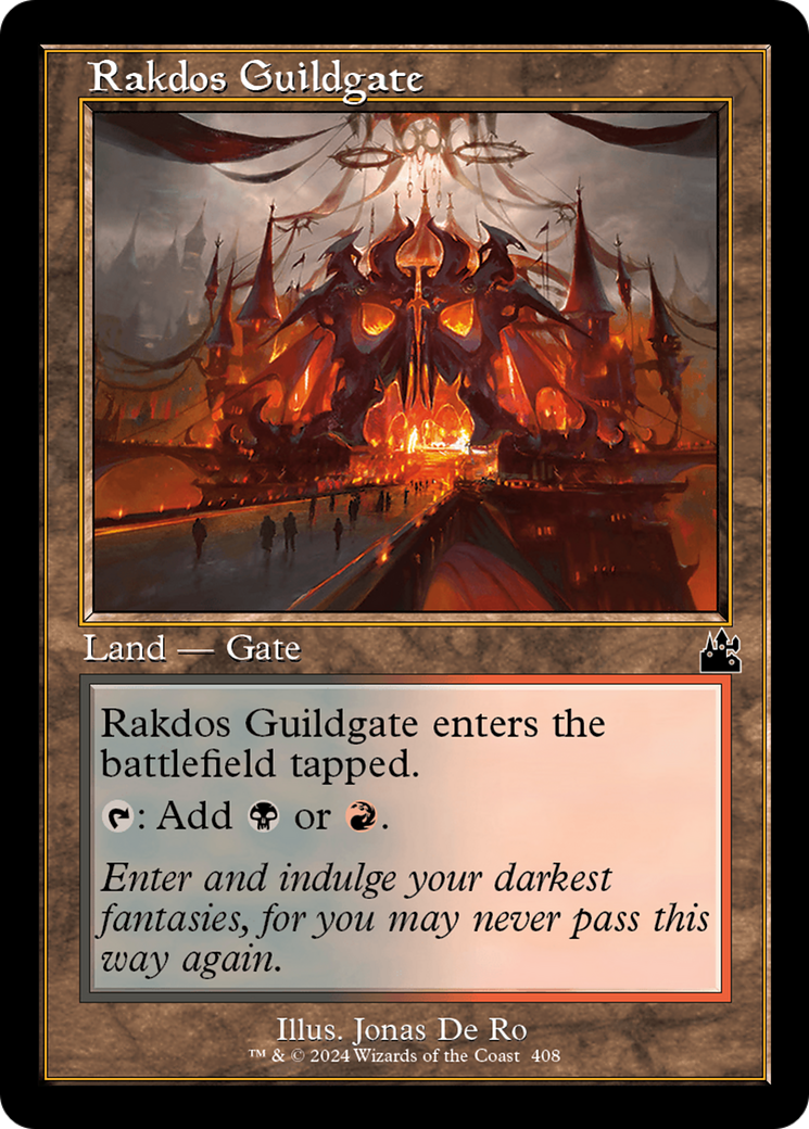 Rakdos Guildgate (Retro Frame) [Ravnica Remastered] | Jomio and Rueliete's Cards and Comics