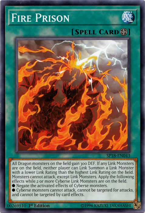 Fire Prison [SP18-EN043] Common | Jomio and Rueliete's Cards and Comics