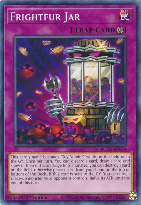 Frightfur Jar [ROTD-EN074] Common | Jomio and Rueliete's Cards and Comics