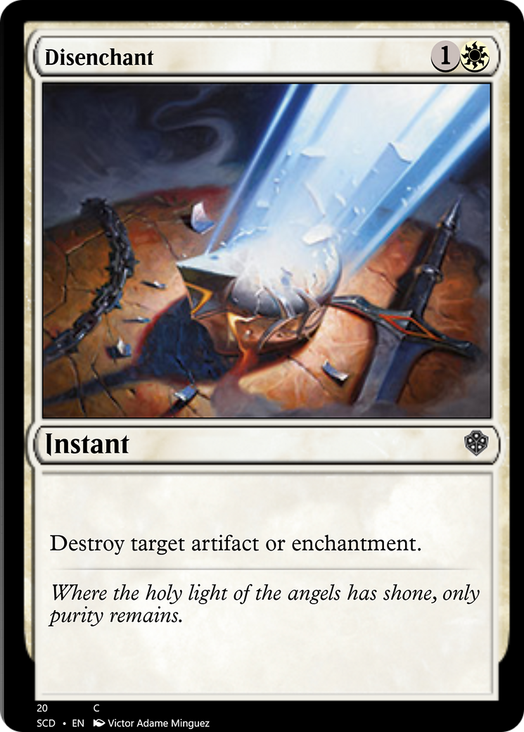 Disenchant [Starter Commander Decks] | Jomio and Rueliete's Cards and Comics