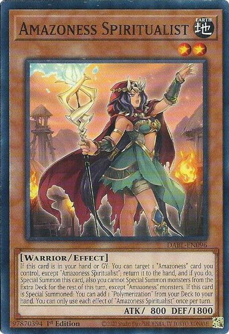 Amazoness Spiritualist [DABL-EN096] Common | Jomio and Rueliete's Cards and Comics