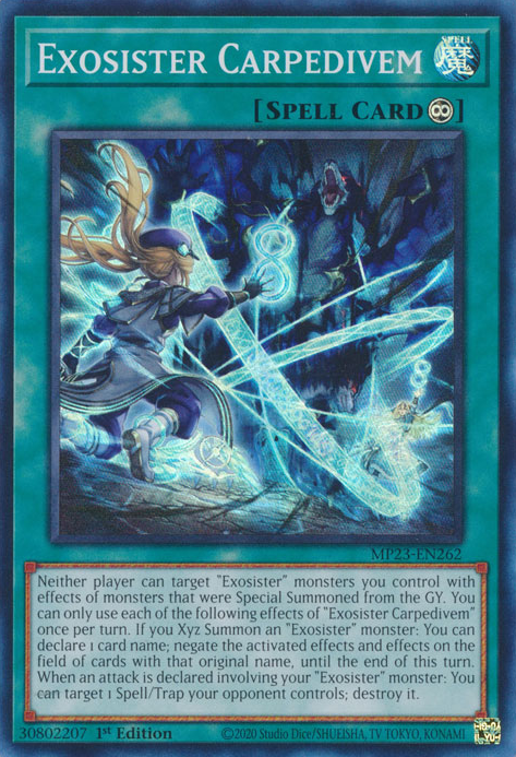 Exosister Carpedivem [MP23-EN262] Super Rare | Jomio and Rueliete's Cards and Comics
