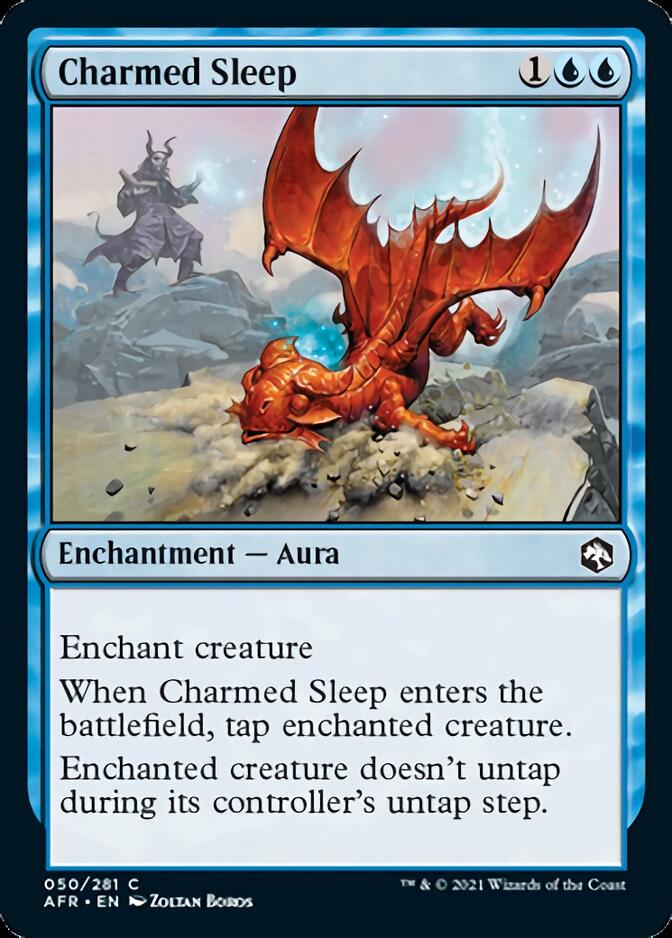 Charmed Sleep [Dungeons & Dragons: Adventures in the Forgotten Realms] | Jomio and Rueliete's Cards and Comics