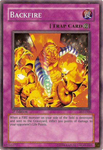 Backfire [AST-046] Common | Jomio and Rueliete's Cards and Comics