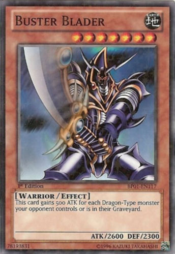 Buster Blader [BP01-EN117] Starfoil Rare | Jomio and Rueliete's Cards and Comics