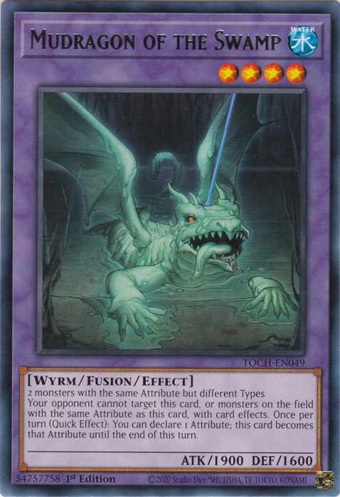 Mudragon of the Swamp [TOCH-EN049] Rare | Jomio and Rueliete's Cards and Comics