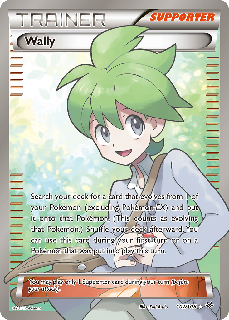 Wally (107/108) [XY: Roaring Skies] | Jomio and Rueliete's Cards and Comics