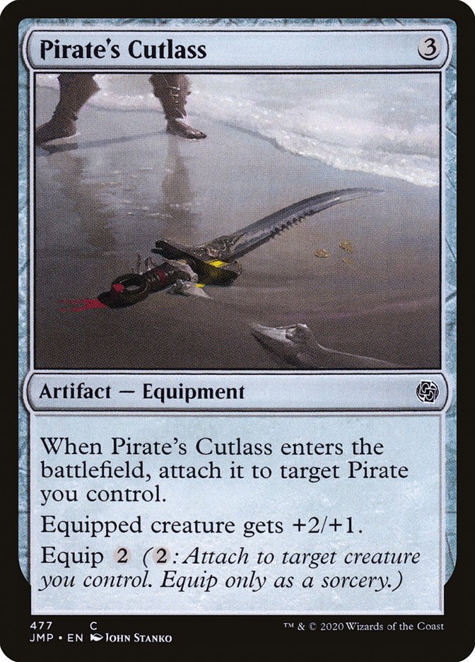 Pirate's Cutlass [Jumpstart] | Jomio and Rueliete's Cards and Comics