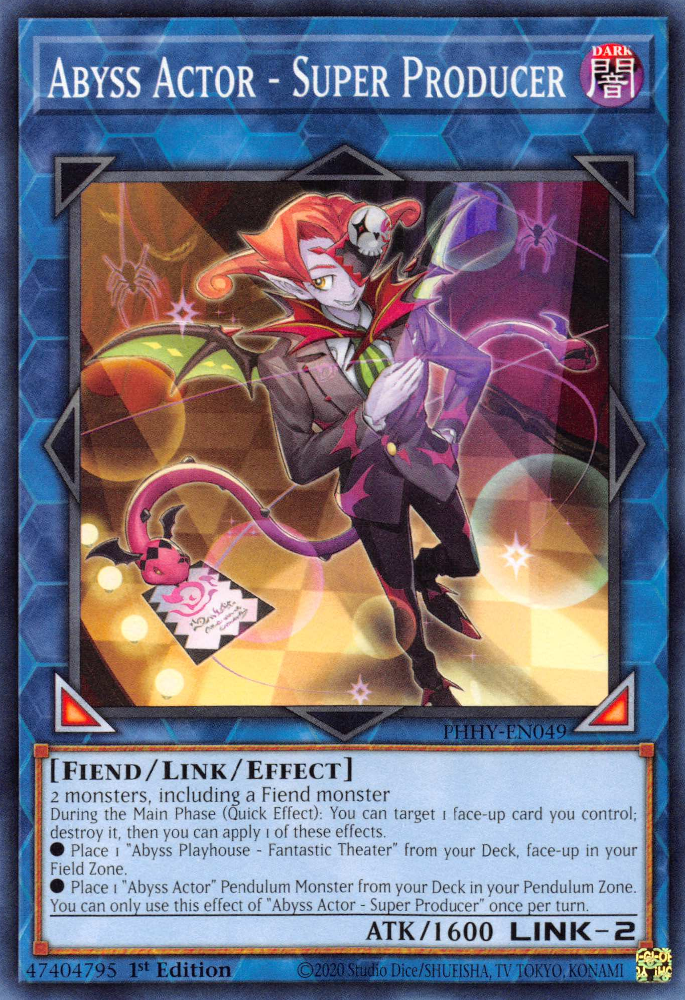 Abyss Actor - Super Producer [PHHY-EN049] Common | Jomio and Rueliete's Cards and Comics