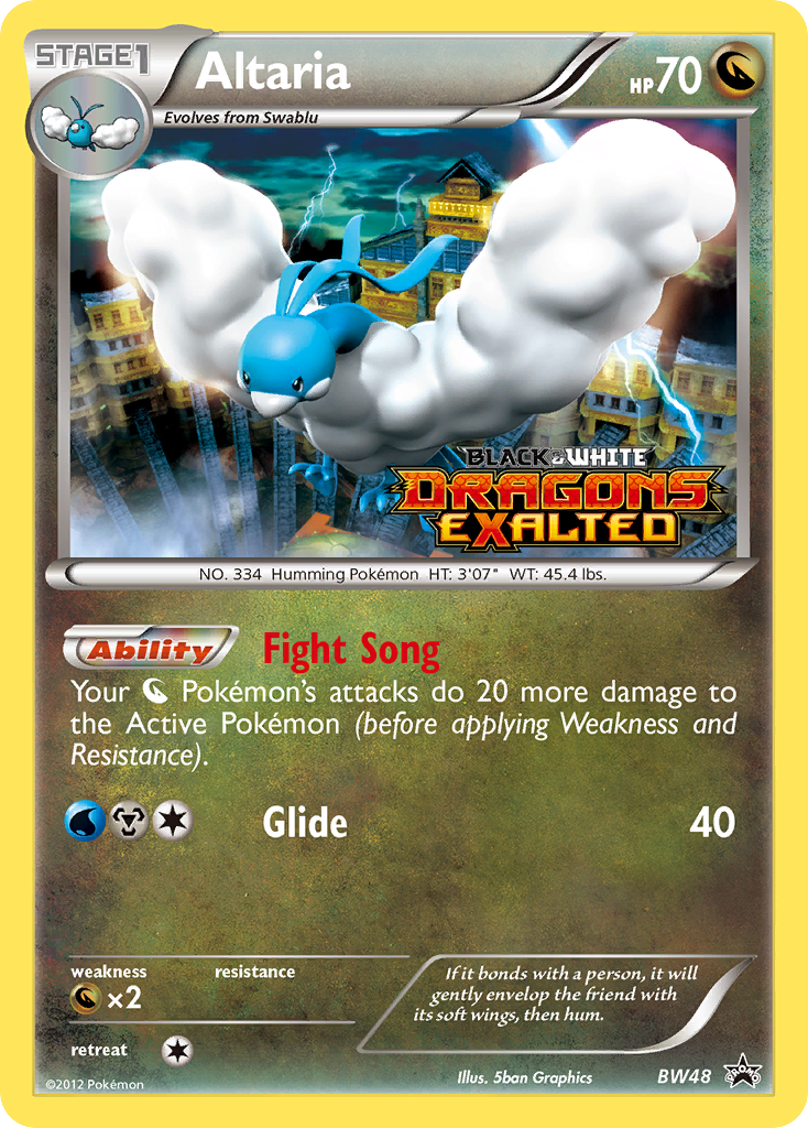 Altaria (BW48) [Black & White: Black Star Promos] | Jomio and Rueliete's Cards and Comics