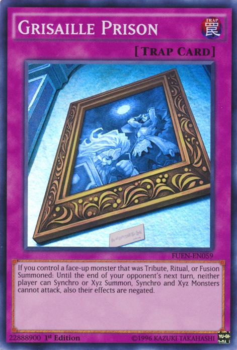 Grisaille Prison [FUEN-EN059] Super Rare | Jomio and Rueliete's Cards and Comics