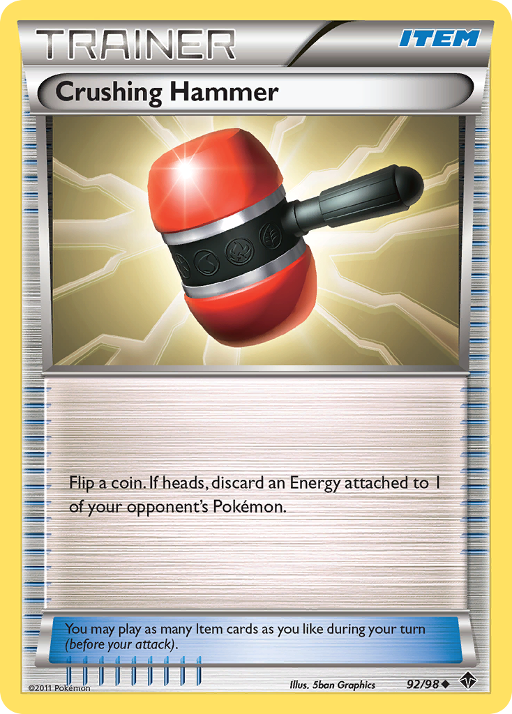 Crushing Hammer (92/98) [Black & White: Emerging Powers] | Jomio and Rueliete's Cards and Comics