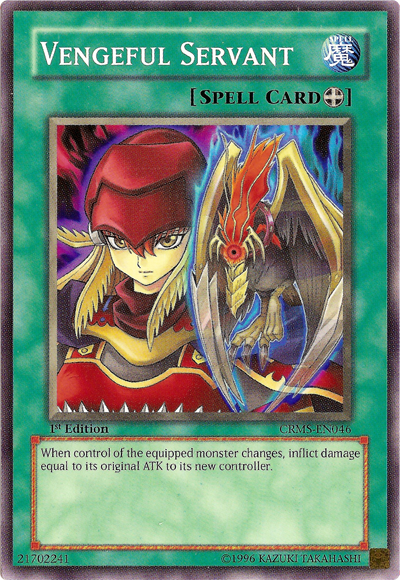 Vengeful Servant [CRMS-EN046] Common | Jomio and Rueliete's Cards and Comics