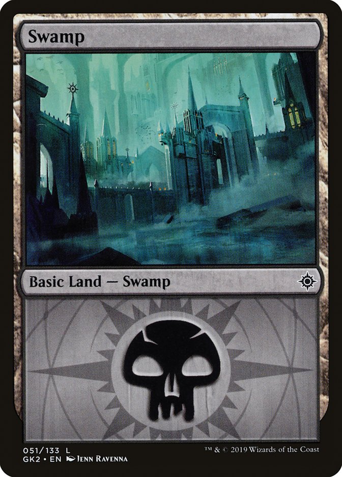 Swamp (51) [Ravnica Allegiance Guild Kit] | Jomio and Rueliete's Cards and Comics