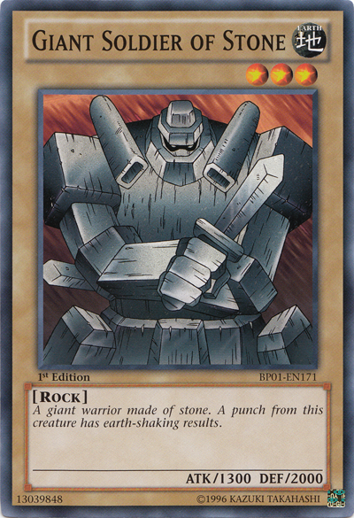 Giant Soldier of Stone [BP01-EN171] Common | Jomio and Rueliete's Cards and Comics