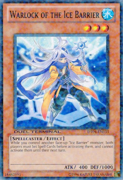 Warlock of the Ice Barrier [DT04-EN033] Common | Jomio and Rueliete's Cards and Comics