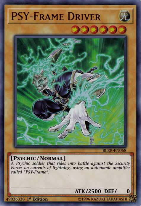 PSY-Frame Driver [BLRR-EN068] Ultra Rare | Jomio and Rueliete's Cards and Comics