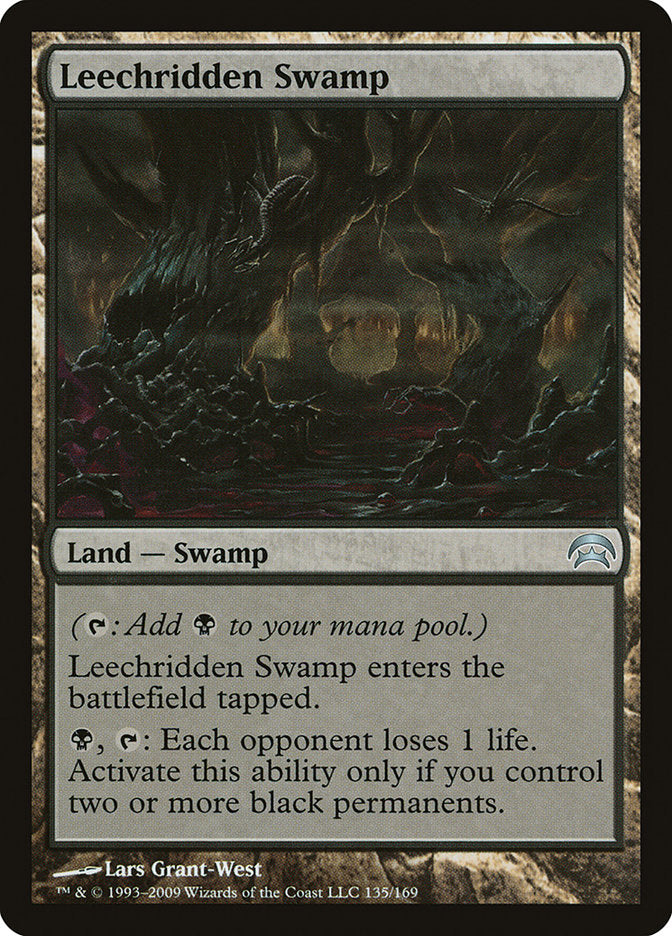 Leechridden Swamp [Planechase] | Jomio and Rueliete's Cards and Comics