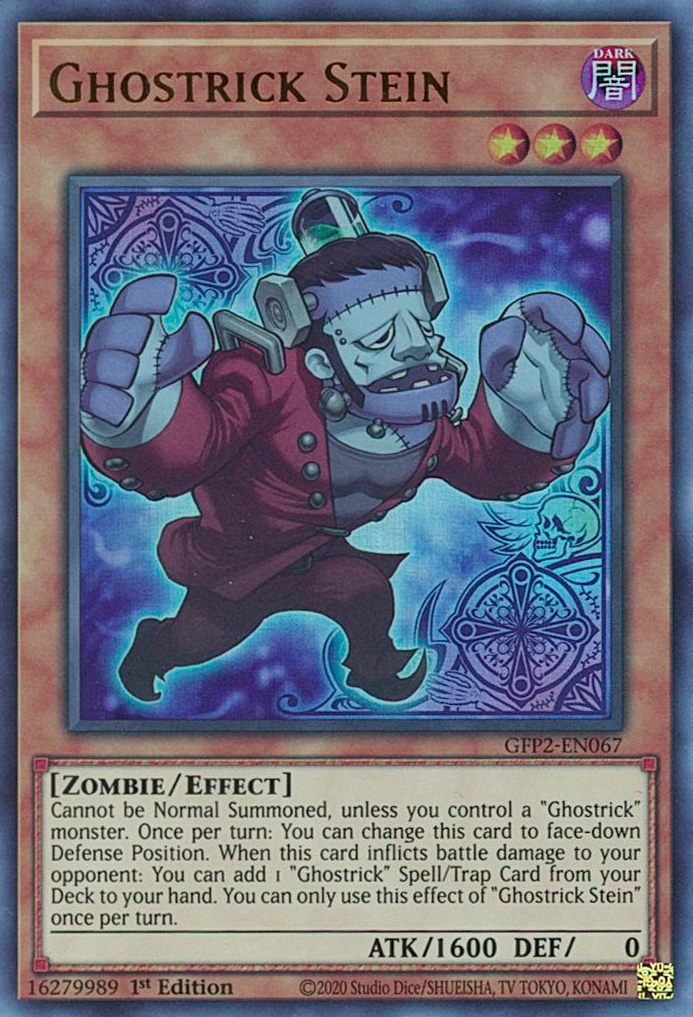 Ghostrick Stein [GFP2-EN067] Ultra Rare | Jomio and Rueliete's Cards and Comics