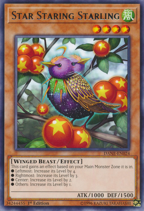 Star Staring Starling [DANE-EN024] Rare | Jomio and Rueliete's Cards and Comics