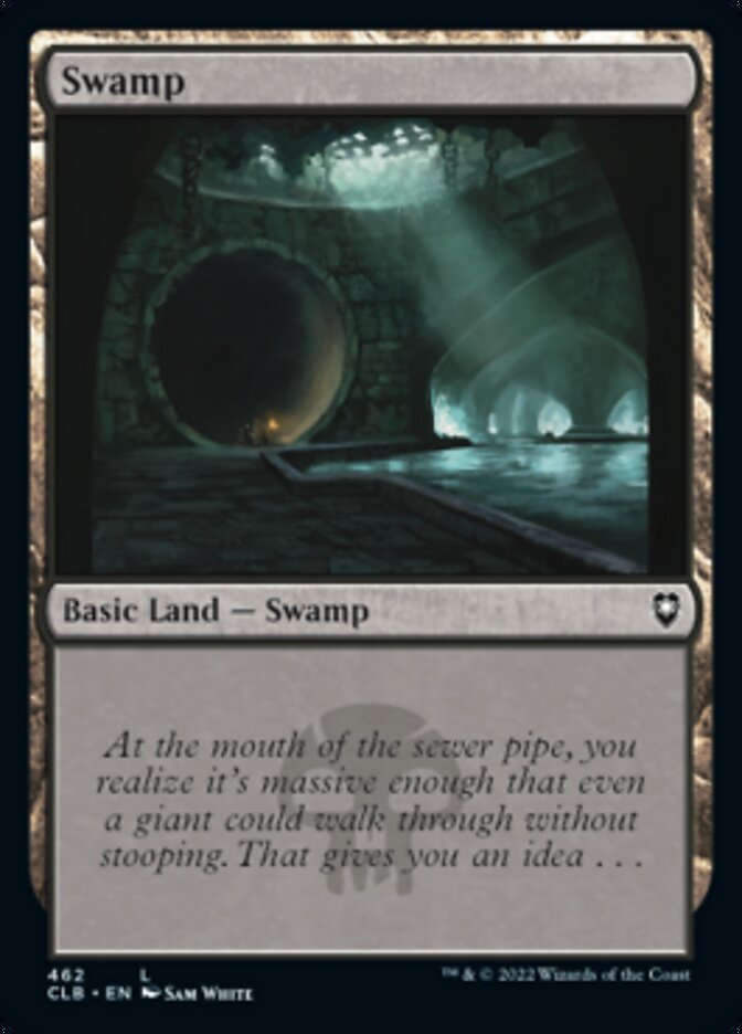 Swamp (462) [Commander Legends: Battle for Baldur's Gate] | Jomio and Rueliete's Cards and Comics