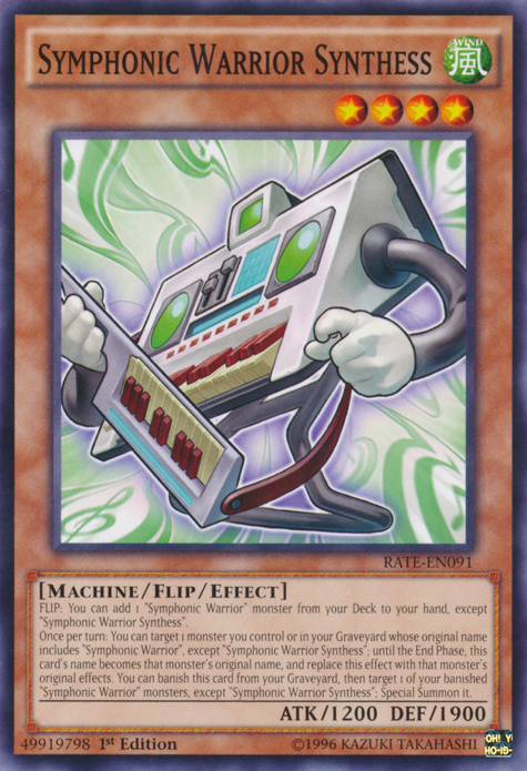 Symphonic Warrior Synthess [RATE-EN091] Common | Jomio and Rueliete's Cards and Comics