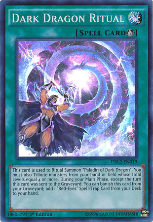 Dark Dragon Ritual [DRL2-EN019] Super Rare | Jomio and Rueliete's Cards and Comics
