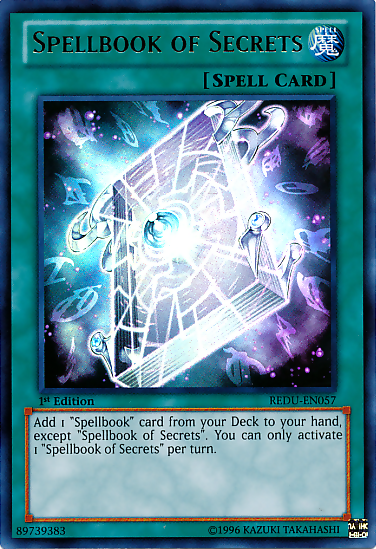 Spellbook of Secrets [REDU-EN057] Ultra Rare | Jomio and Rueliete's Cards and Comics