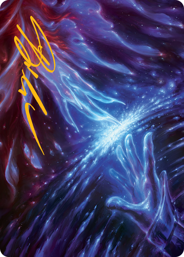 Transcendent Message Art Card (Gold-Stamped Signature) [March of the Machine Art Series] | Jomio and Rueliete's Cards and Comics