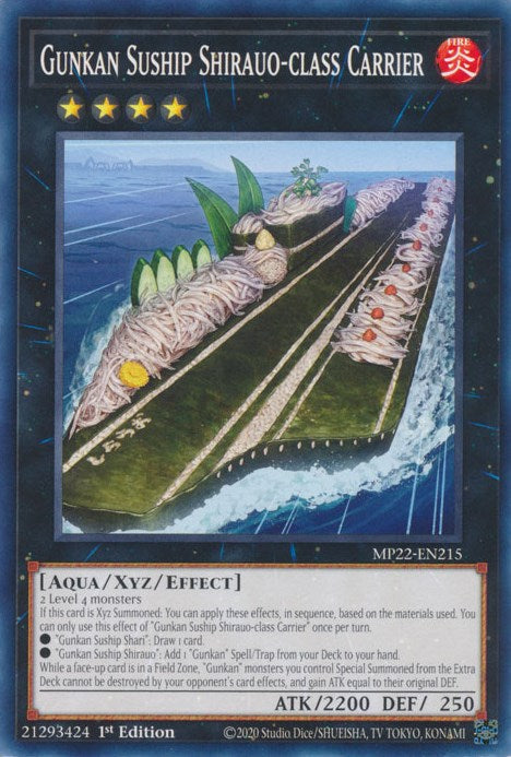 Gunkan Suship Shirauo-class Carrier [MP22-EN215] Common | Jomio and Rueliete's Cards and Comics