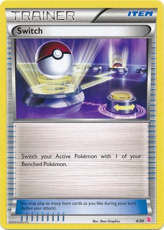 Switch (4/30) [XY: Trainer Kit - Sylveon] | Jomio and Rueliete's Cards and Comics
