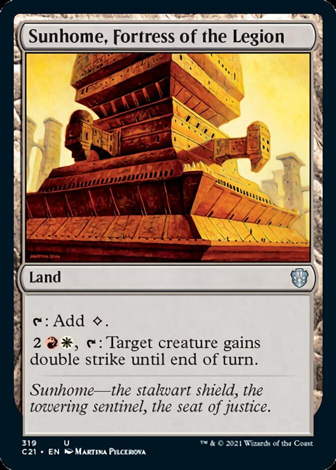 Sunhome, Fortress of the Legion [Commander 2021] | Jomio and Rueliete's Cards and Comics