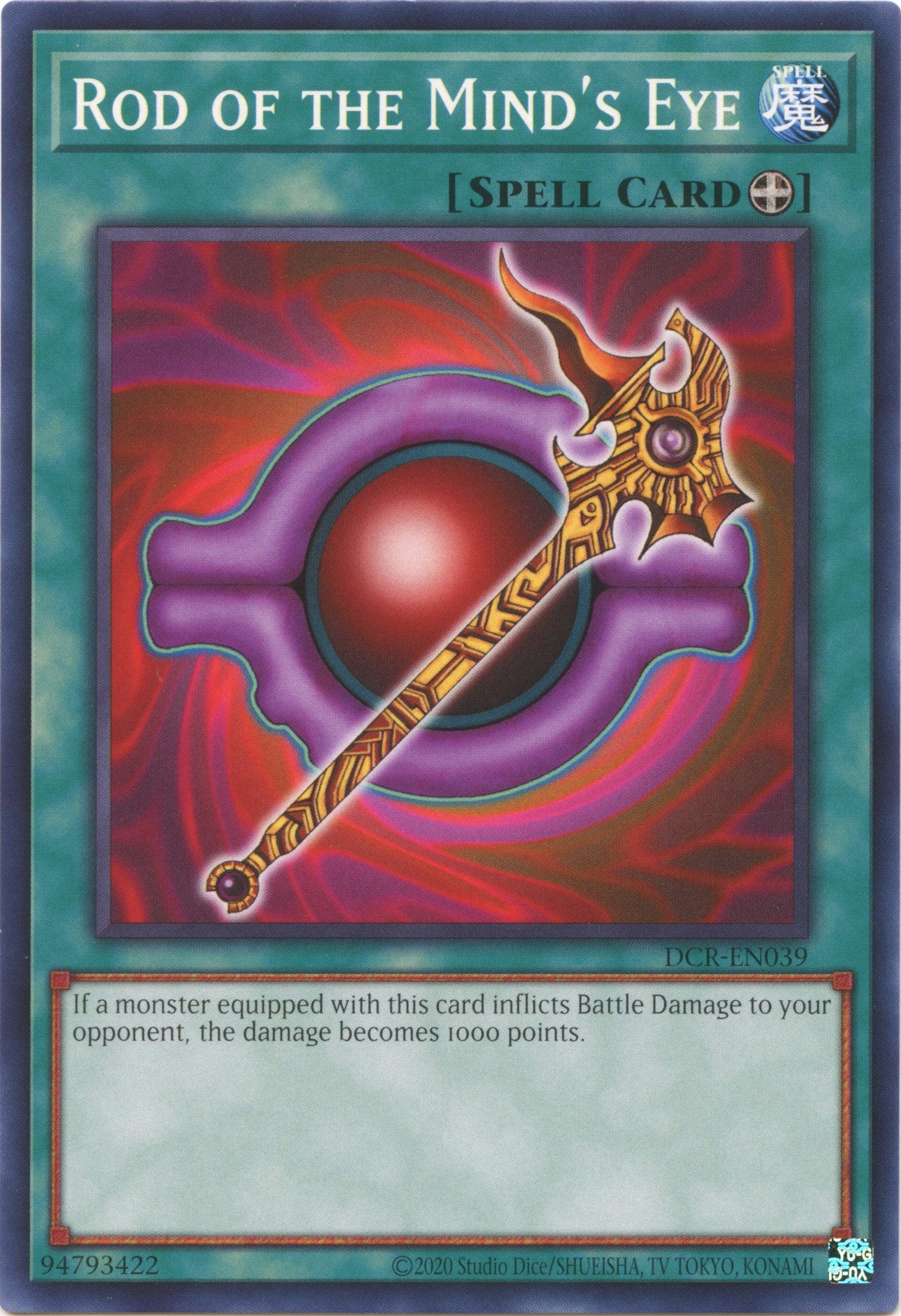 Rod of the Mind's Eye (25th Anniversary) [DCR-EN039] Common | Jomio and Rueliete's Cards and Comics