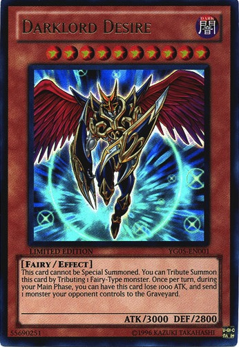 Darklord Desire [YG05-EN001] Ultra Rare | Jomio and Rueliete's Cards and Comics