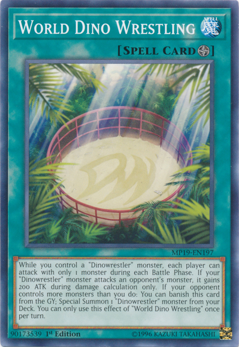 World Dino Wrestling [MP19-EN197] Common | Jomio and Rueliete's Cards and Comics