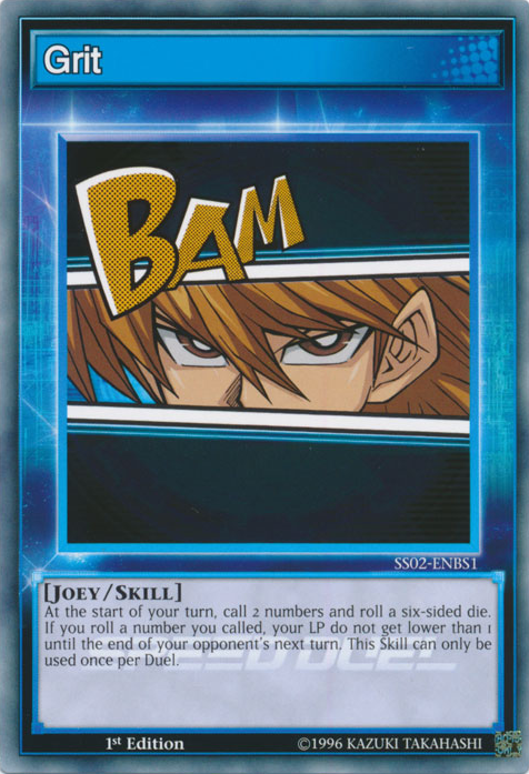 Grit [SS02-ENBS1] Common | Jomio and Rueliete's Cards and Comics