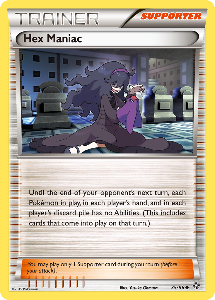 Hex Maniac (75/98) [XY: Ancient Origins] | Jomio and Rueliete's Cards and Comics