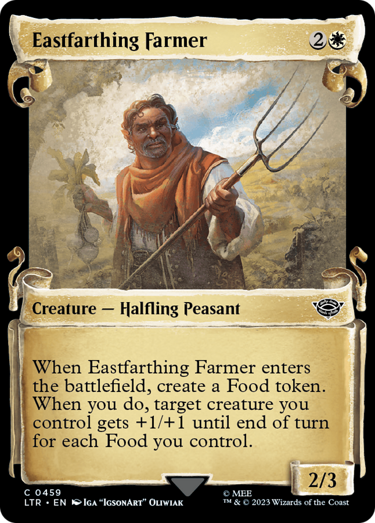 Eastfarthing Farmer [The Lord of the Rings: Tales of Middle-Earth Showcase Scrolls] | Jomio and Rueliete's Cards and Comics