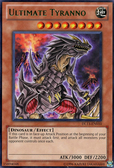 Ultimate Tyranno (Green) [DL13-EN010] Rare | Jomio and Rueliete's Cards and Comics