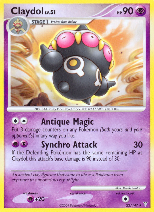 Claydol (22/147) [Platinum: Supreme Victors] | Jomio and Rueliete's Cards and Comics