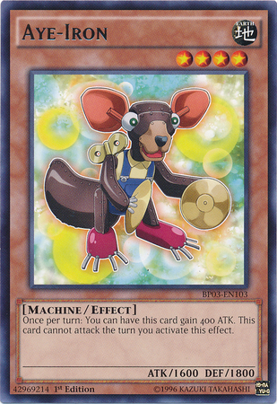 Aye-Iron [BP03-EN103] Rare | Jomio and Rueliete's Cards and Comics