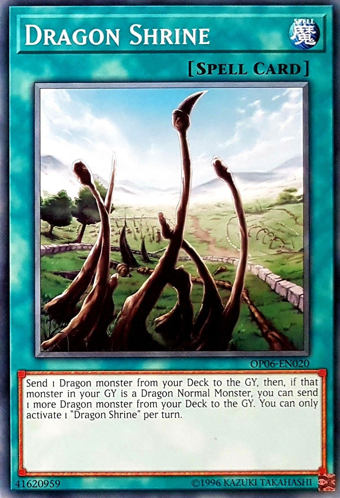 Dragon Shrine [OP06-EN020] Common | Jomio and Rueliete's Cards and Comics