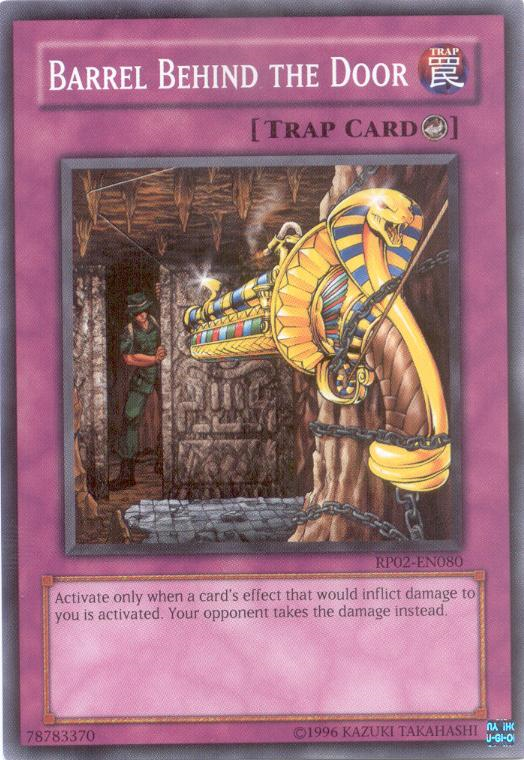 Barrel Behind the Door [RP02-EN080] Common | Jomio and Rueliete's Cards and Comics