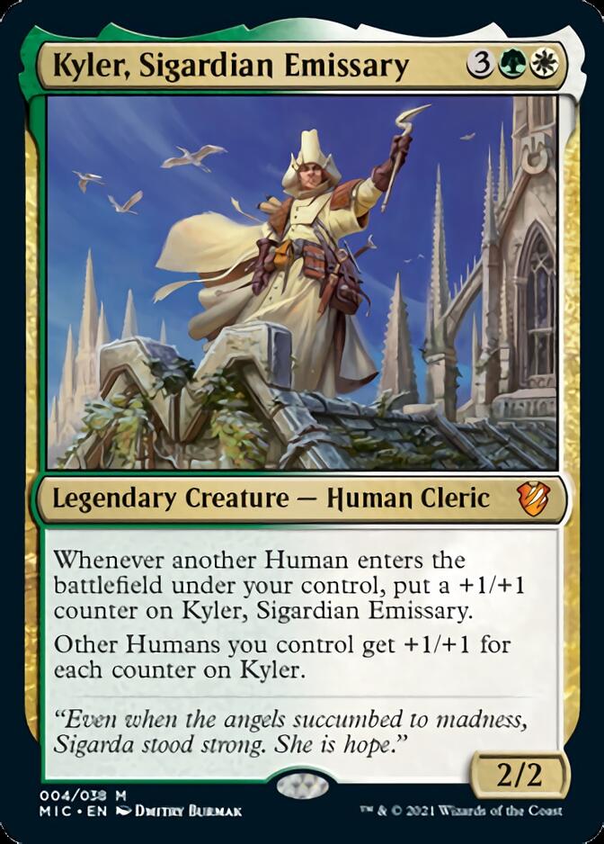 Kyler, Sigardian Emissary [Innistrad: Midnight Hunt Commander] | Jomio and Rueliete's Cards and Comics