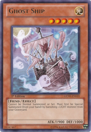 Ghost Ship [GENF-EN035] Rare | Jomio and Rueliete's Cards and Comics