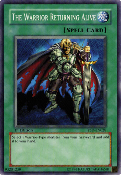 The Warrior Returning Alive [YSD-EN028] Common | Jomio and Rueliete's Cards and Comics