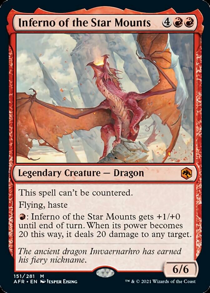 Inferno of the Star Mounts [Dungeons & Dragons: Adventures in the Forgotten Realms] | Jomio and Rueliete's Cards and Comics