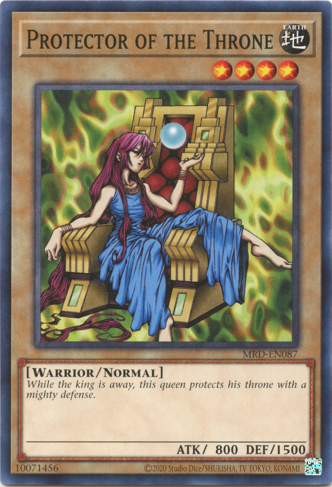 Protector of the Throne (25th Anniversary) [MRD-EN087] Common | Jomio and Rueliete's Cards and Comics