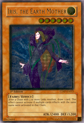 Iris, the Earth Mother (UTR) [CDIP-EN025] Ultimate Rare | Jomio and Rueliete's Cards and Comics